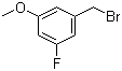 3-氟-5-甲氧基苄溴分子结构 (CAS 914637-29-9)