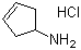结构式 CAS# 91469-55-5, 1-氨基-3-环戊烯盐酸盐