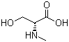 结构式 CAS# 915405-01-5, N-甲基-D-丝氨酸