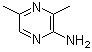 结构式 CAS# 91678-81-8, 3,5-二甲基-2-吡嗪胺