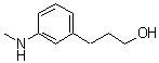 3-(Methylamino)benzenepropanol molecular structure (CAS 916791-60-1)