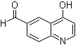 4-Hydroxy-6-quinolinecarboxaldehyde molecular structure (CAS 916812-25-4)