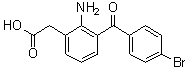 溴芬酸分子结构 (CAS 91714-94-2)