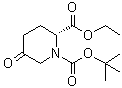 (2R)-5-Oxo-1,2-piperidinedicarboxylic acid 1-(1,1-dimethylethyl) 2-ethyl ester molecular structure (CAS 917344-15-1)
