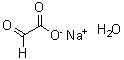 2-氧代乙酸钠水合物分子结构 (CAS 918149-31-2)