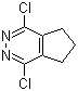 1,4-二氯-6,7-二氢-5H-环戊二烯并[d]哒嗪分子结构 (CAS 91846-80-9)