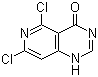 5,7-Dichloropyrido[4,3-d]pyrimidin-4(3H)-one molecular structure (CAS 918898-11-0)