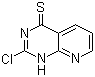 2-氯吡啶并[2,3-d]嘧啶-4(1H)-硫酮分子结构 (CAS 91996-76-8)
