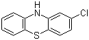 结构式 CAS# 92-39-7, 2-氯吩噻嗪
