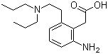 2-氨基-6-[2-(二丙基氨基)乙基]苯乙酸分子结构 (CAS 920755-10-8)