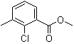 2-氯-3-甲基苯甲酸甲酯分子结构 (CAS 920759-93-9)