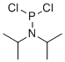 structure of CAS# 921-26-6, Diisopropylphosphoramidous dichloride;N-dichlorophosphanyl-N-propan-2-ylpropan-2-amine