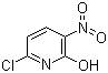 6-氯-3-硝基吡啶-2-醇分子结构 (CAS 92138-35-7)