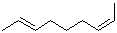 (E,Z)-2,7-壬二烯分子结构 (CAS 92230-25-6)