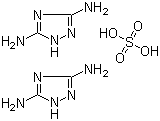 1H-1,2,4-三氮唑-3,5-二胺硫酸盐分子结构 (CAS 92278-55-2)