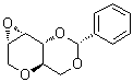 1,5:2,3-二脱水-4,6-O-[(R)-苯基亚甲基]-D-蒜糖醇分子结构 (CAS 92283-88-0)