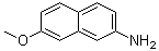 2-氨基-7-甲氧基萘分子结构 (CAS 92287-46-2)