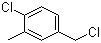 4-氯-3-甲基氯苄分子结构 (CAS 92304-76-2)