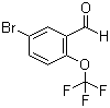 结构式 CAS# 923281-52-1, 5-溴-2-(三氟甲氧基)苯甲醛