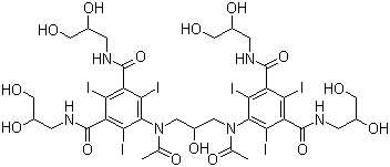 碘克沙醇分子结构 (CAS 92339-11-2)