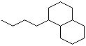 1-丁基十氢萘分子结构 (CAS 92369-80-7)