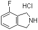 4-Fluoroisoindoline hydrochloride molecular structure (CAS 924305-06-6)