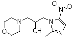 吗啉硝唑分子结构 (CAS 92478-27-8)