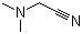 structure of CAS# 926-64-7, Dimethylaminoacetonitrile;N,N-Dimethylglycinonitrile