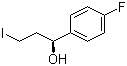 (alphaS)-4-氟-alpha-(2-碘乙基)苯甲醇分子结构 (CAS 926657-23-0)