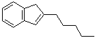 结构式 CAS# 926925-73-7, 2-戊基-1H-茚
