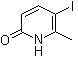 5-碘-6-甲基-2(1H)-吡啶酮分子结构 (CAS 927870-76-6)