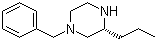 (3R)-1-(苯基甲基)-3-丙基哌嗪分子结构 (CAS 928025-41-6)