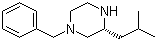 (3R)-1-苄基-3-异丁基哌嗪分子结构 (CAS 928025-44-9)
