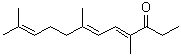 4,7,11-三甲基-4,6,10-十二碳三烯-3-酮分子结构 (CAS 92860-01-0)