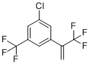 1-chloro-3-(trifluoromethyl)-5-[1-(trifluoromethyl)ethenyl]-Benzene molecular structure (CAS 928783-56-6)