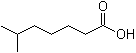 6-甲基庚酸分子结构 (CAS 929-10-2)