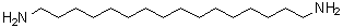 Cetyldiamine molecular structure (CAS 929-94-2)