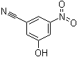 3-羟基-5-硝基苯甲腈分子结构 (CAS 929000-02-2)