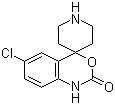 6-氯螺[4H-3,1-苯并恶嗪-4,4'-哌啶]-2(1H)-酮分子结构 (CAS 92926-63-1)