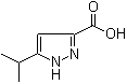 5-异丙基-1H-吡唑-3-羧酸分子结构 (CAS 92933-47-6)