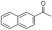 structure of CAS# 93-08-3, 2-Acetonaphthone;2'-Acetonaphthone; 2-Acetylnaphthalene; Methyl 2-naphthyl ketone; 1-(2-Naphthyl)ethan-1-one