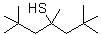 2,2,4,6,6-五甲基-4-庚硫醇分子结构 (CAS 93002-38-1)