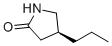 (S)-4-丙基吡咯烷-2-酮分子结构 (CAS 930123-38-9)