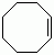 structure of CAS# 931-88-4, cis-Cyclooctene