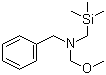 N-(甲氧甲基)-N-(三甲基硅甲基)苄胺分子结构 (CAS 93102-05-7)