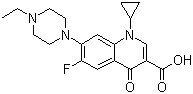 恩诺沙星分子结构 (CAS 93106-60-6)