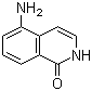 5-氨基-1(2H)-异喹啉酮分子结构 (CAS 93117-08-9)