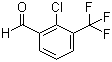2-氯-3-(三氟甲基)苯甲醛分子结构 (CAS 93118-03-7)