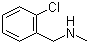 2-氯-N-甲基苄胺分子结构 (CAS 932-32-1)