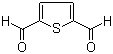 2,5-噻吩二甲醛分子结构 (CAS 932-95-6)